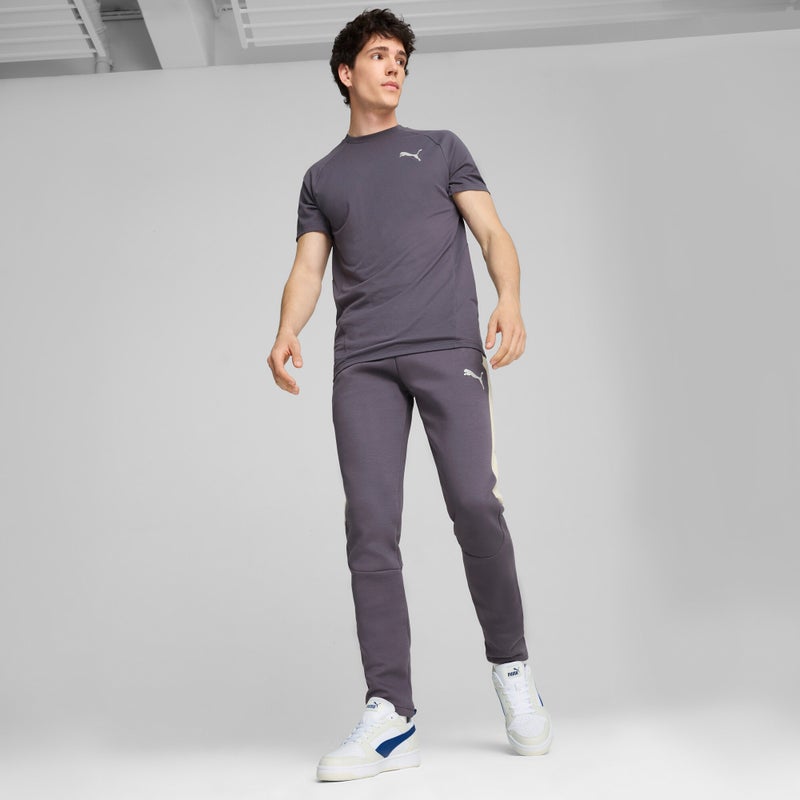 PUMA EVOSTRIPE Mens Gray Pants - Image 3